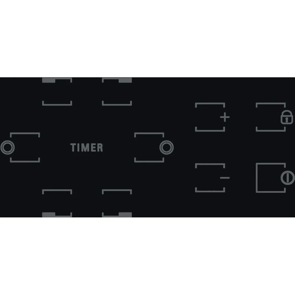 Hotpoint HR 724 B H - Black 4 Zone Ceramic Hob - Image 5