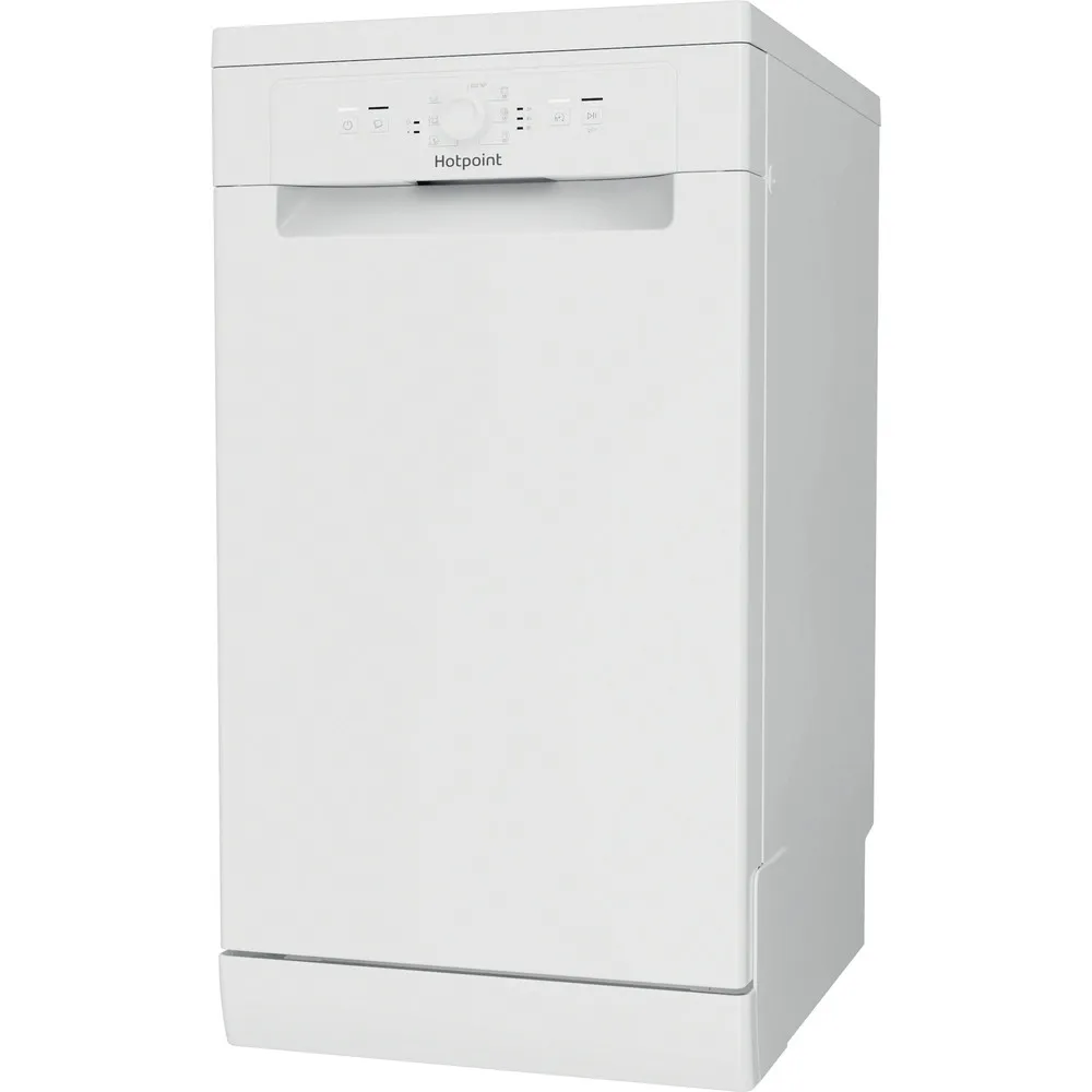 Hotpoint HSFE 1B19 UK N - White 10 Place Slimline Freestanding Dishwasher - F Energy Rating - Image 2