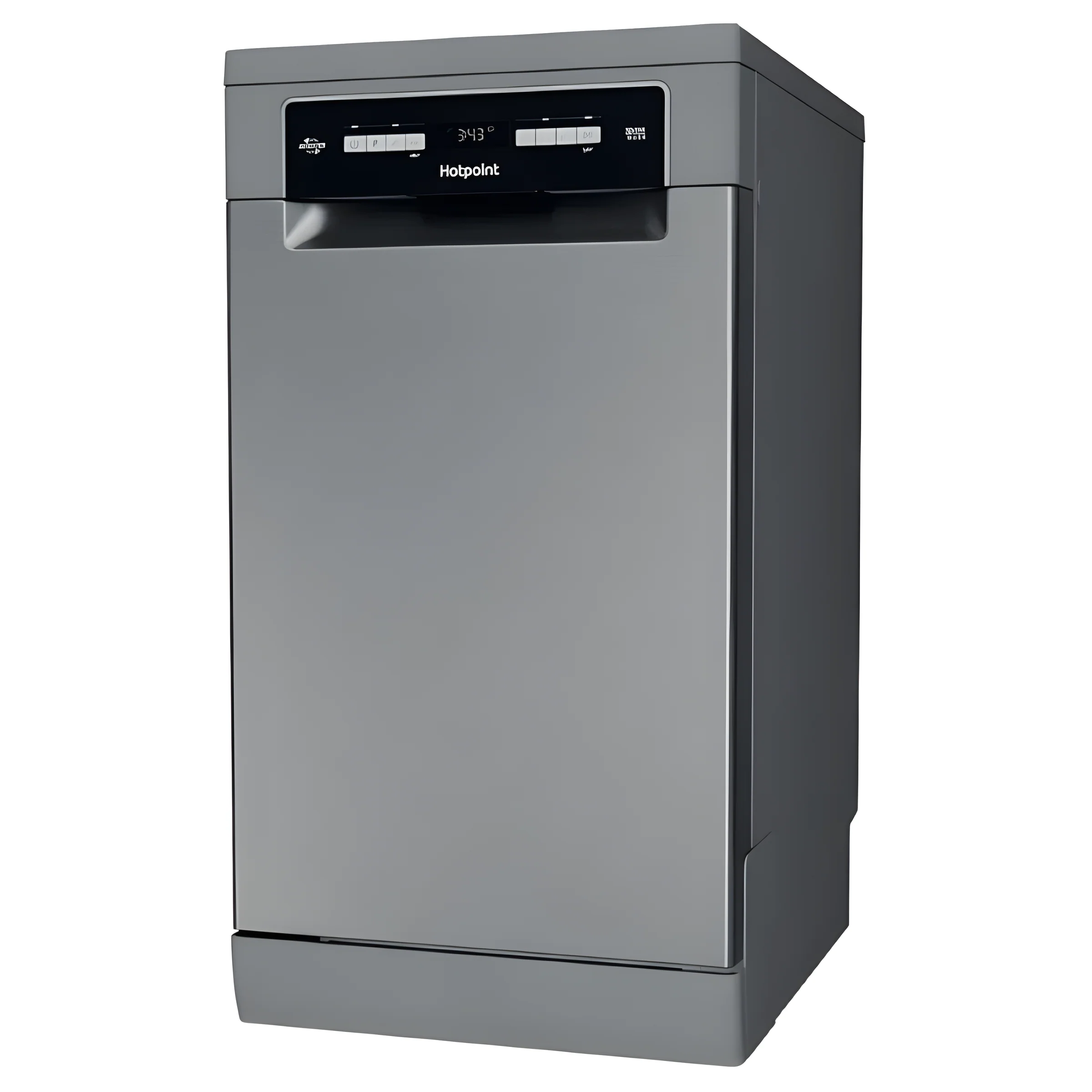 Hotpoint HSFO 3T223 W X UK N - Stainless steel Freestanding Dishwasher - E energy - Image 4