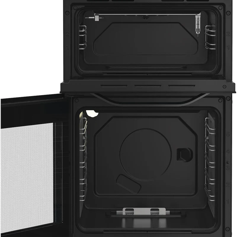 Hotpoint HTG5GCB - Black Gas Cooker - 59L Twin Cavity - A+ Energy - Image 4
