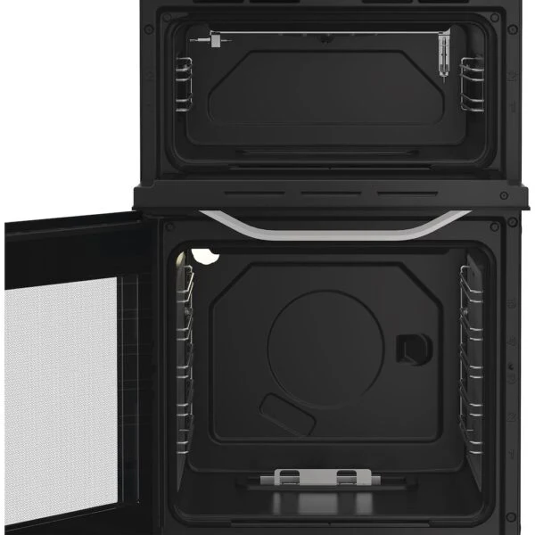 Hotpoint HTG5GCW - White Twin cavity Gas Cooker - 59L - A+ Energy - Image 2