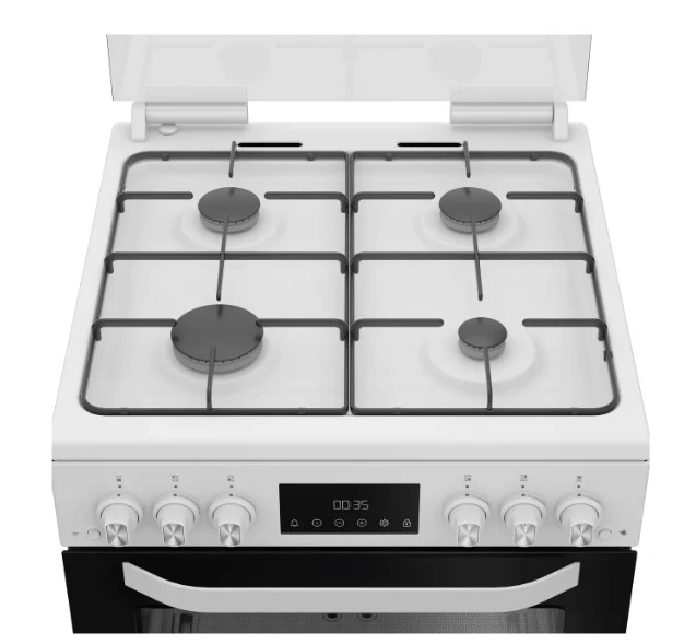 Hotpoint HTG6GDCW - White Gas Cooker - 78L Capacity - A+ Energy - Image 2
