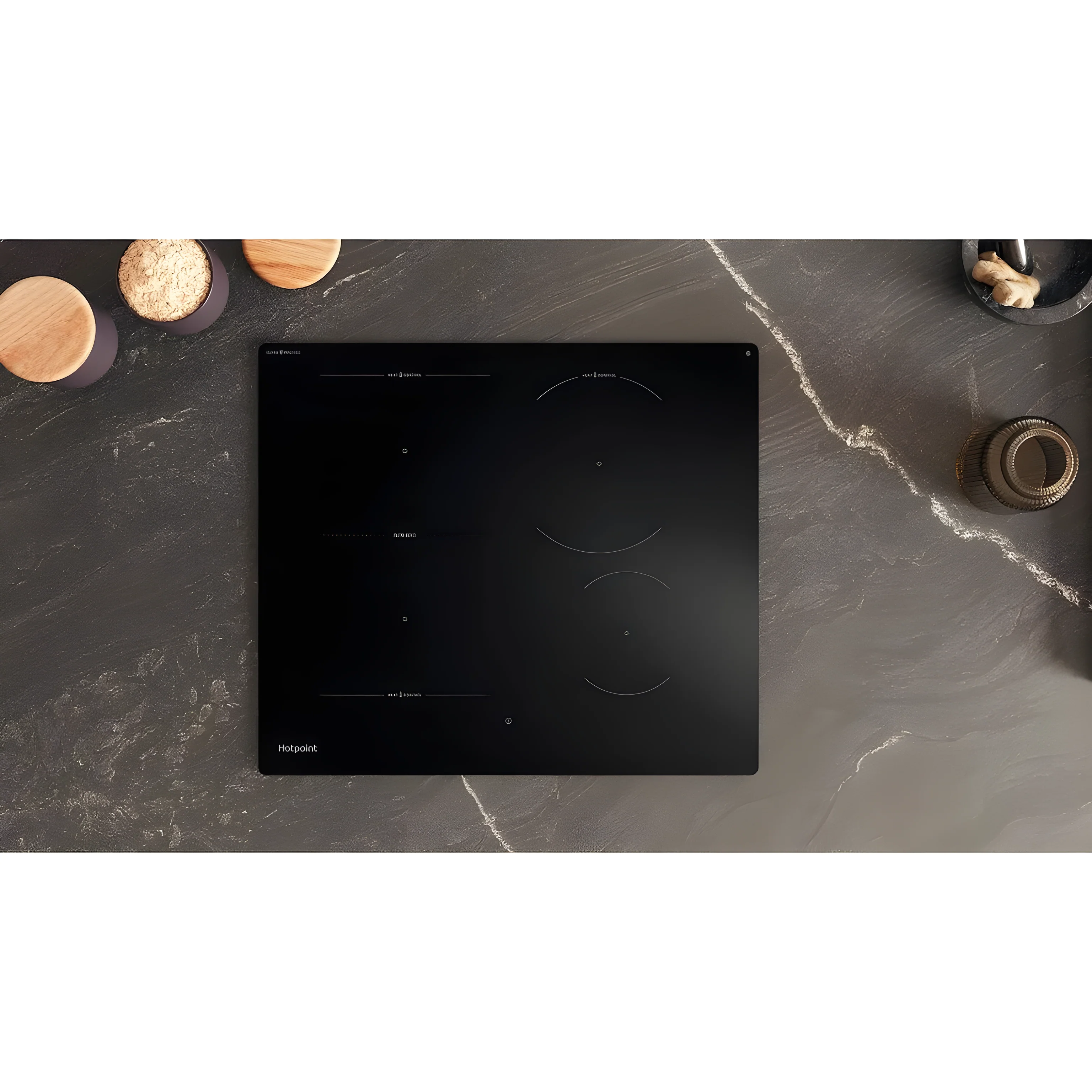 Hotpoint HTX6014DCF - Black 60cm Induction Hob - 4 Cooking Zones - Image 3
