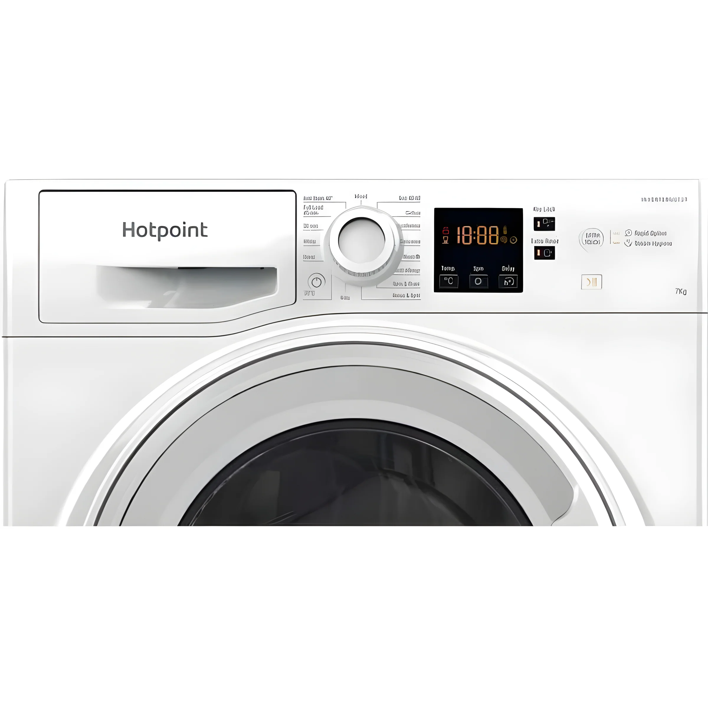 Hotpoint NSWF 7469 W UK - White 7KG Washing Machine - 1400 RPM - A energy - Image 2