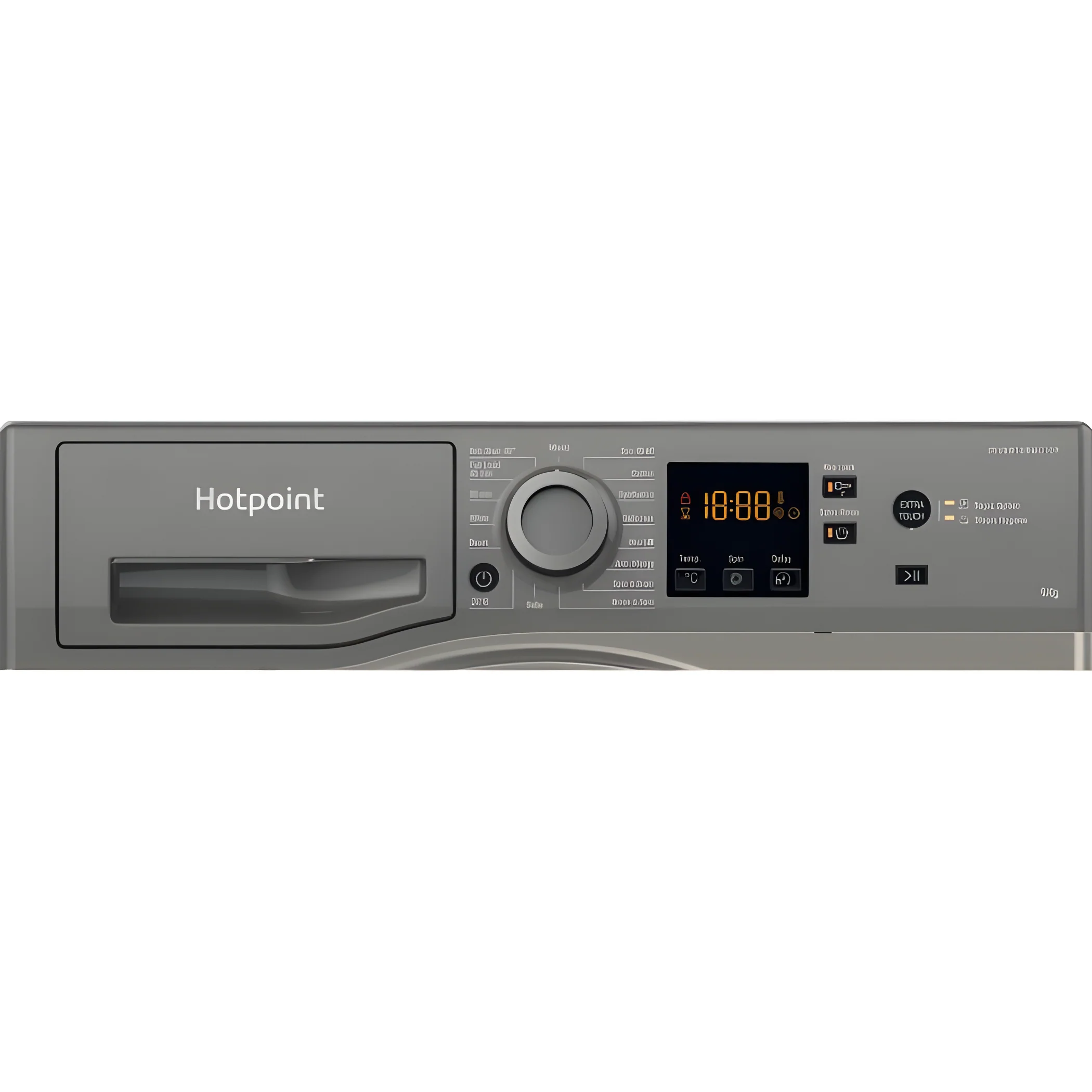 Hotpoint NSWF 946 GG UK - Graphite Freestanding 9KG Washing Machine - 1400 RPM - A energy - Image 4