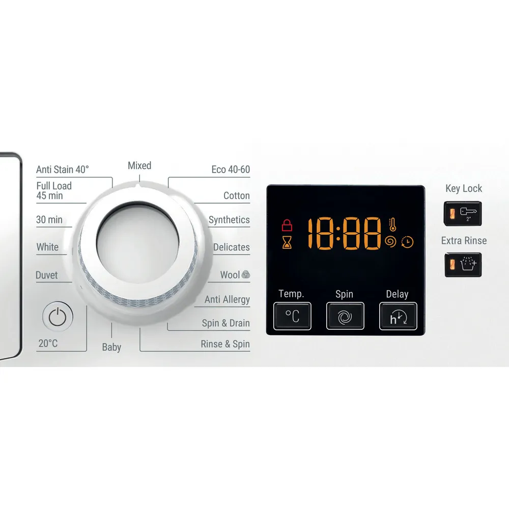 Hotpoint NSWA 1146 WW UK - White 11KG Washing Machine - 1400 RPM - A energy - Image 3