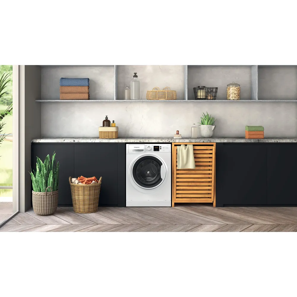 Hotpoint NSWA 1146 WW UK - White 11KG Washing Machine - 1400 RPM - A energy - Image 5