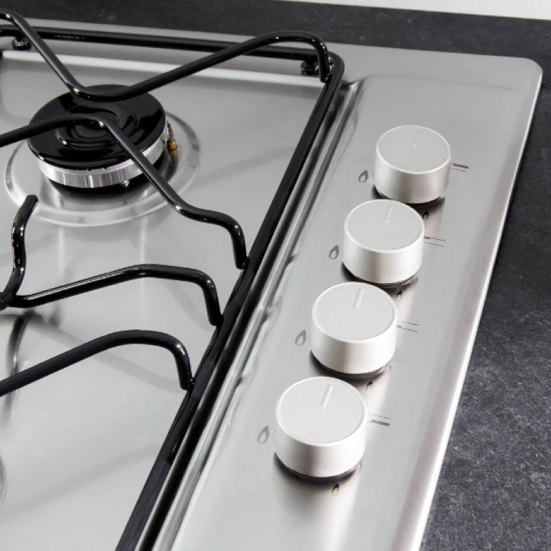 Hotpoint PAN 642 IX/H - Stainless steel 4 Zone Gas Hob - Image 2