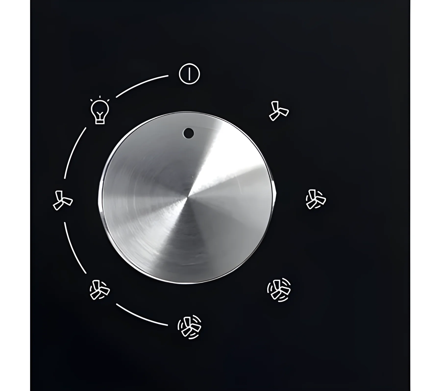 Hotpoint PHVP62FLMK - Black Chimney Cooker Hood - 490m³/h - A Energy - Image 3