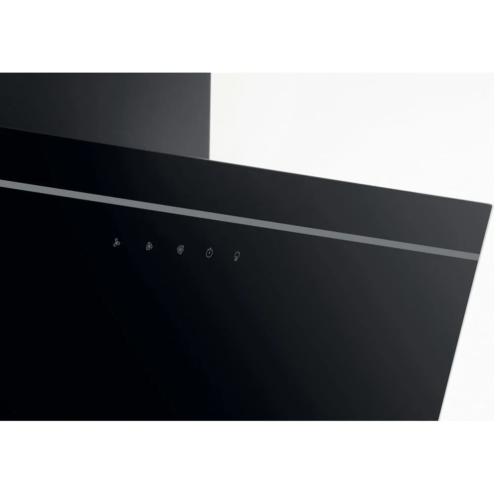 Hotpoint PHVP62FLTK - Black Chimney Extractor - 60cm - A Energy Rated - Image 2