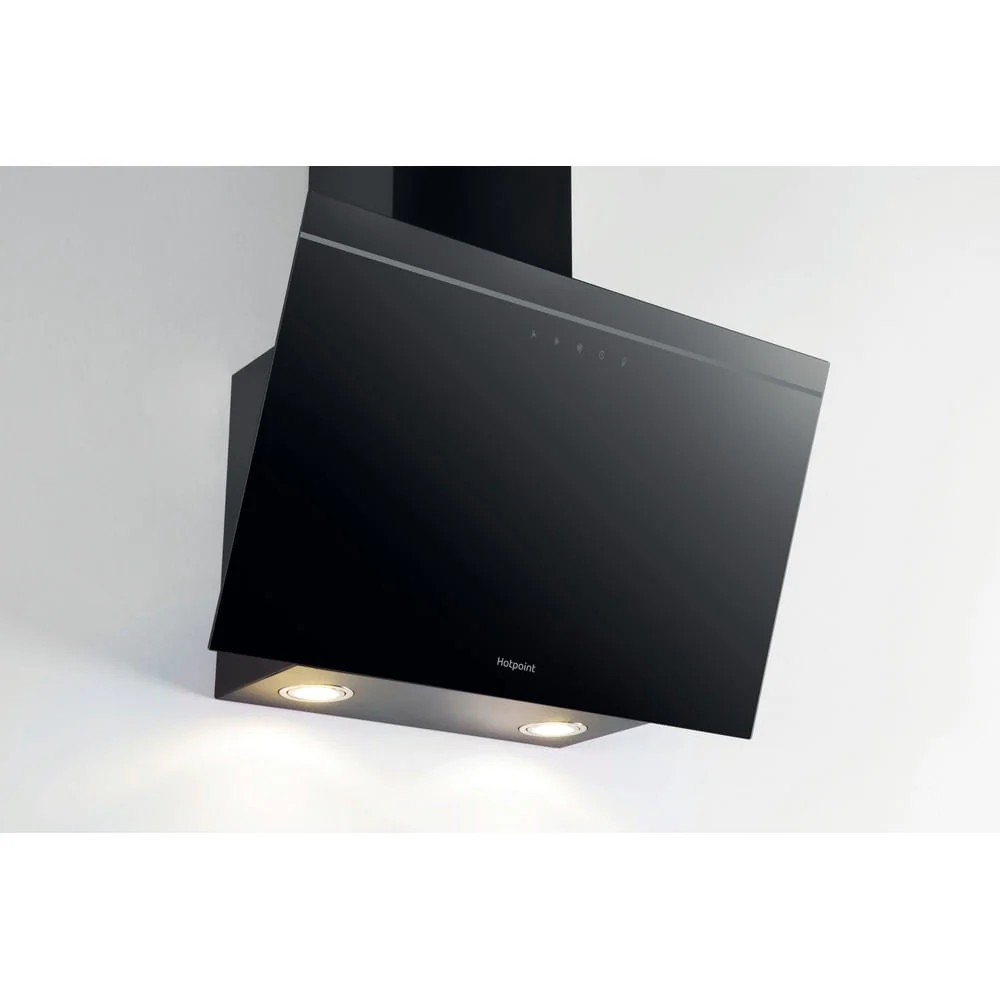 Hotpoint PHVP62FLTK - Black Chimney Extractor - 60cm - A Energy Rated - Image 3