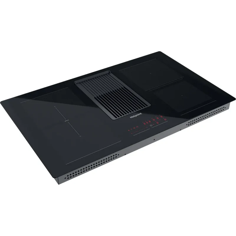 Hotpoint PV H 92 B K/FKIT - Black 4 Zone Venting Hob - A energy - Image 2
