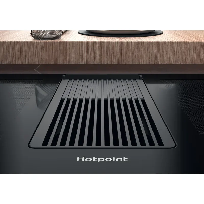 Hotpoint PV H 92 B K/FKIT - Black 4 Zone Venting Hob - A energy - Image 3