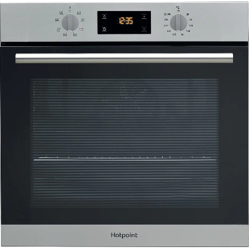 Hotpoint SA2 540 H IX - Stainless steel Built in Electric Single Oven - Steam Assisted cleaning - A energy