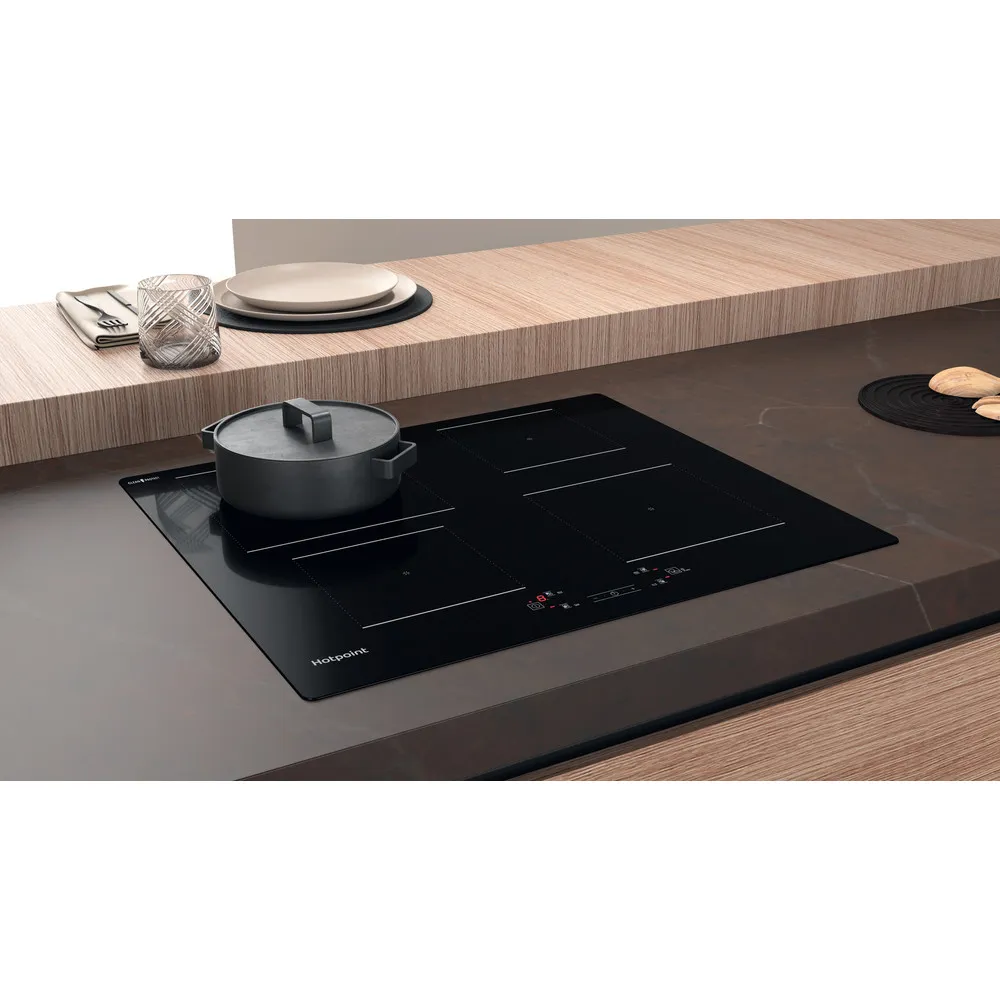 Hotpoint TQ 1460S CPNE - Black Induction Hob - 60cm - CleanProtect Nano-Coating - Image 6