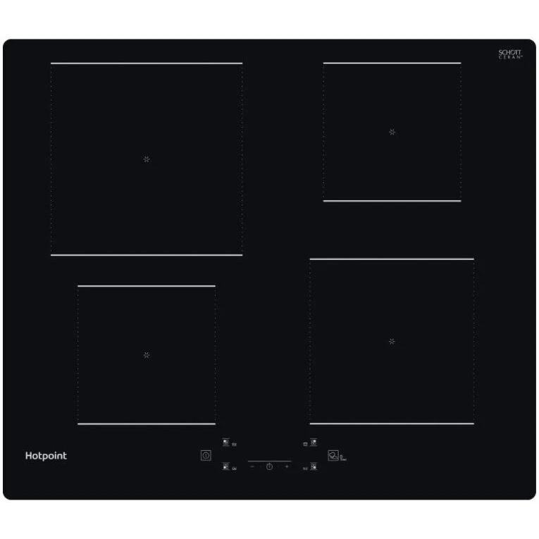 Hotpoint TQ 1460S NE - Black 4 Zone Induction Hob