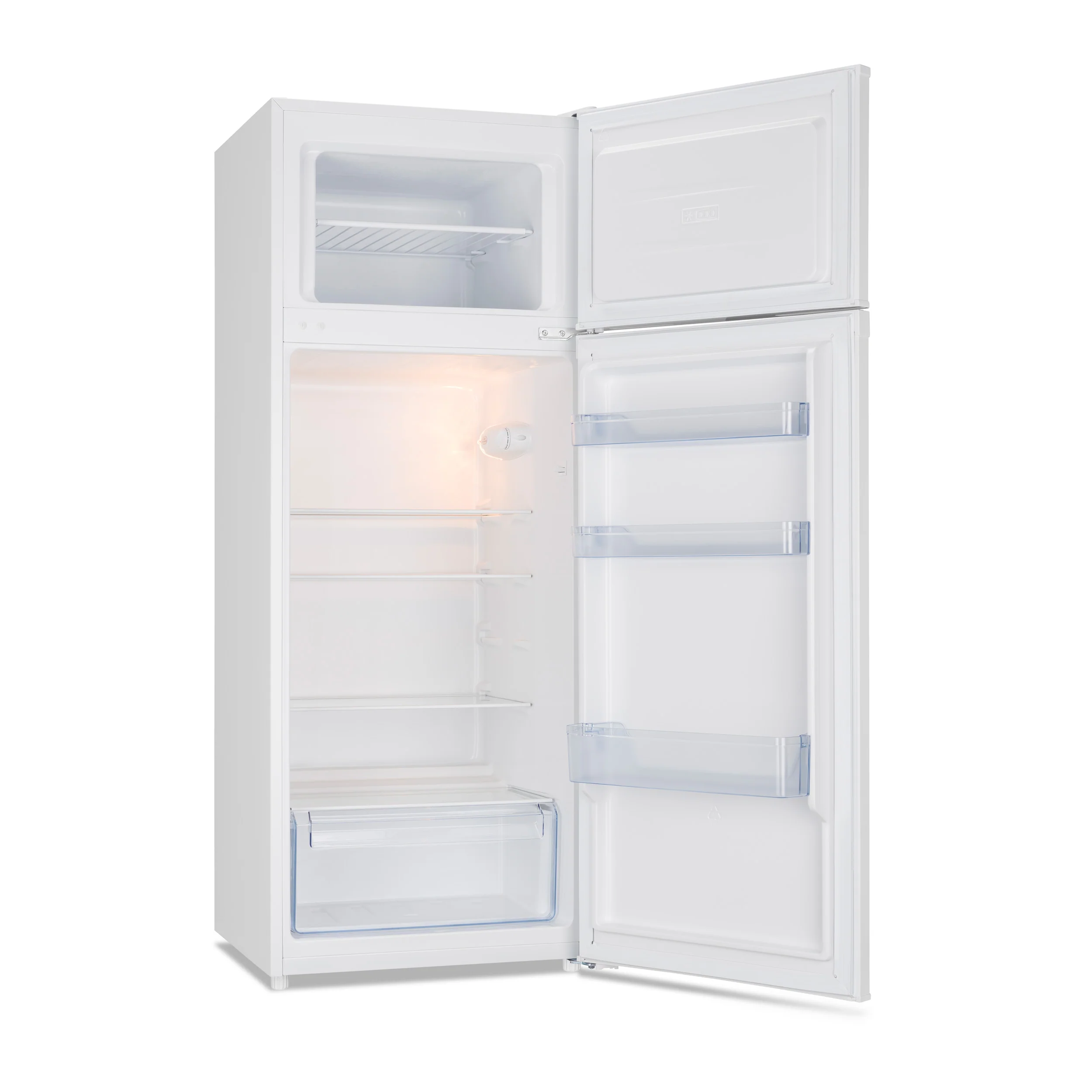 Iceking FF218EW - White Top Mount Fridge Freezer - 206L - E Energy - Image 3