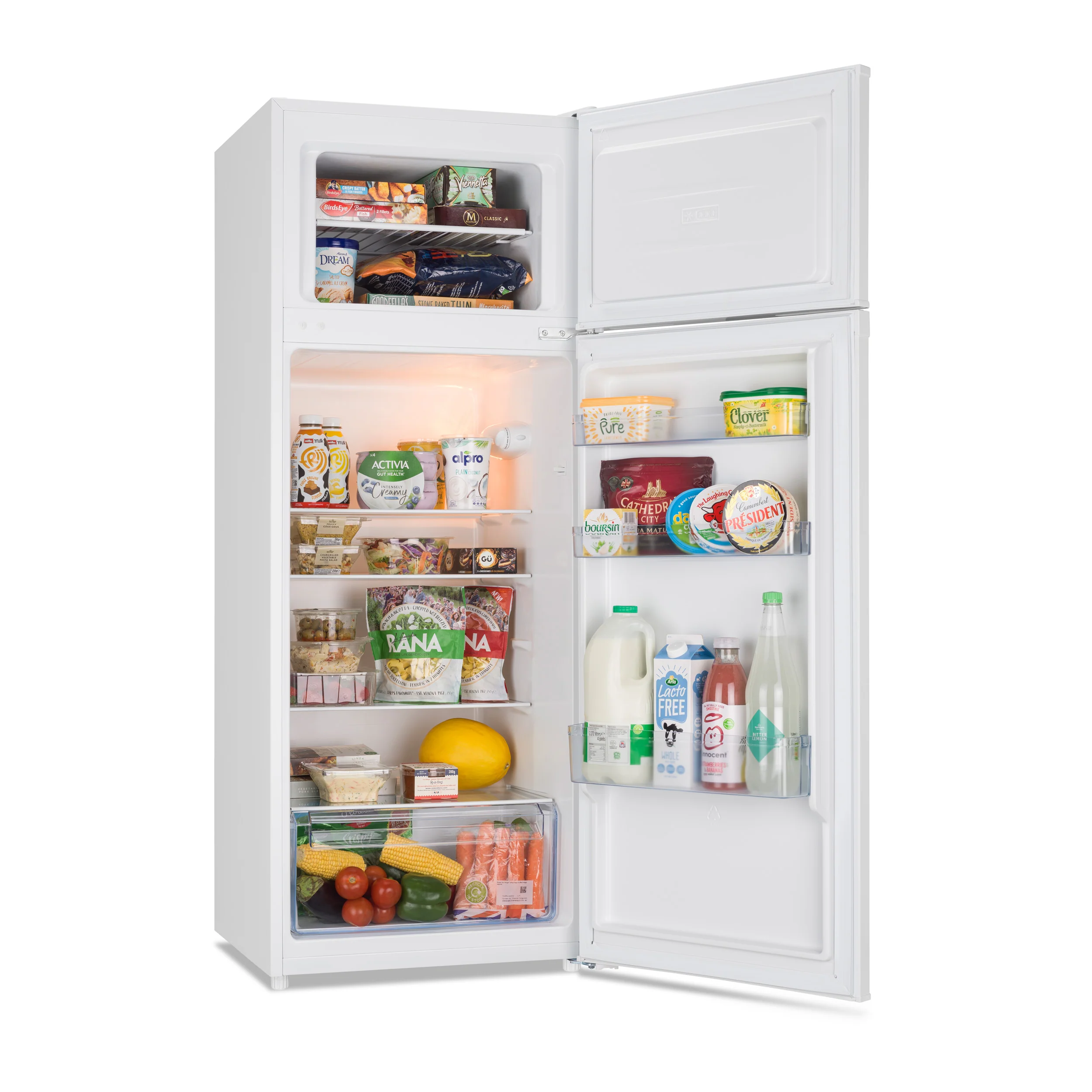 Iceking FF218EW - White Top Mount Fridge Freezer - 206L - E Energy - Image 5