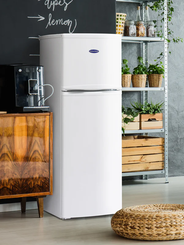 Iceking FF115EW 117litre Fridge Freezer Auto Defrost White - E energy - Image 3
