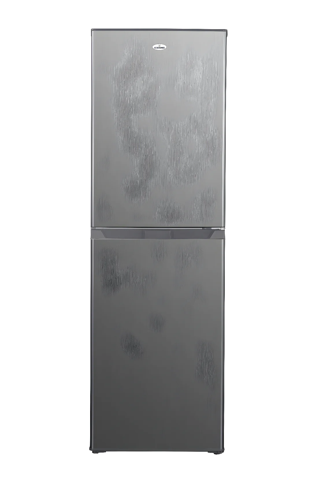 IceKing IK1750EX - Inox Combi Fridge Freezer - 248L Total Capacity - E Energy