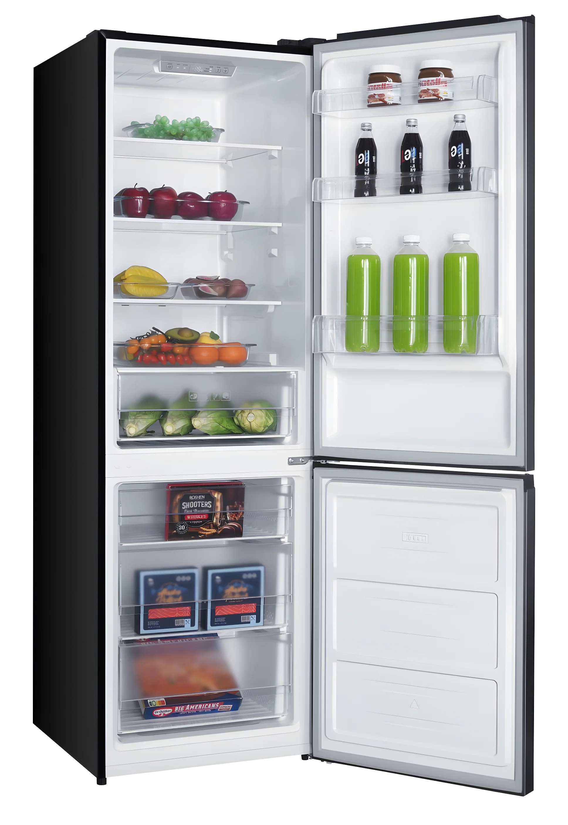 IceKing IK400IX - Inox Fridge Freezer - 400L Total No Frost - E Energy - Image 4