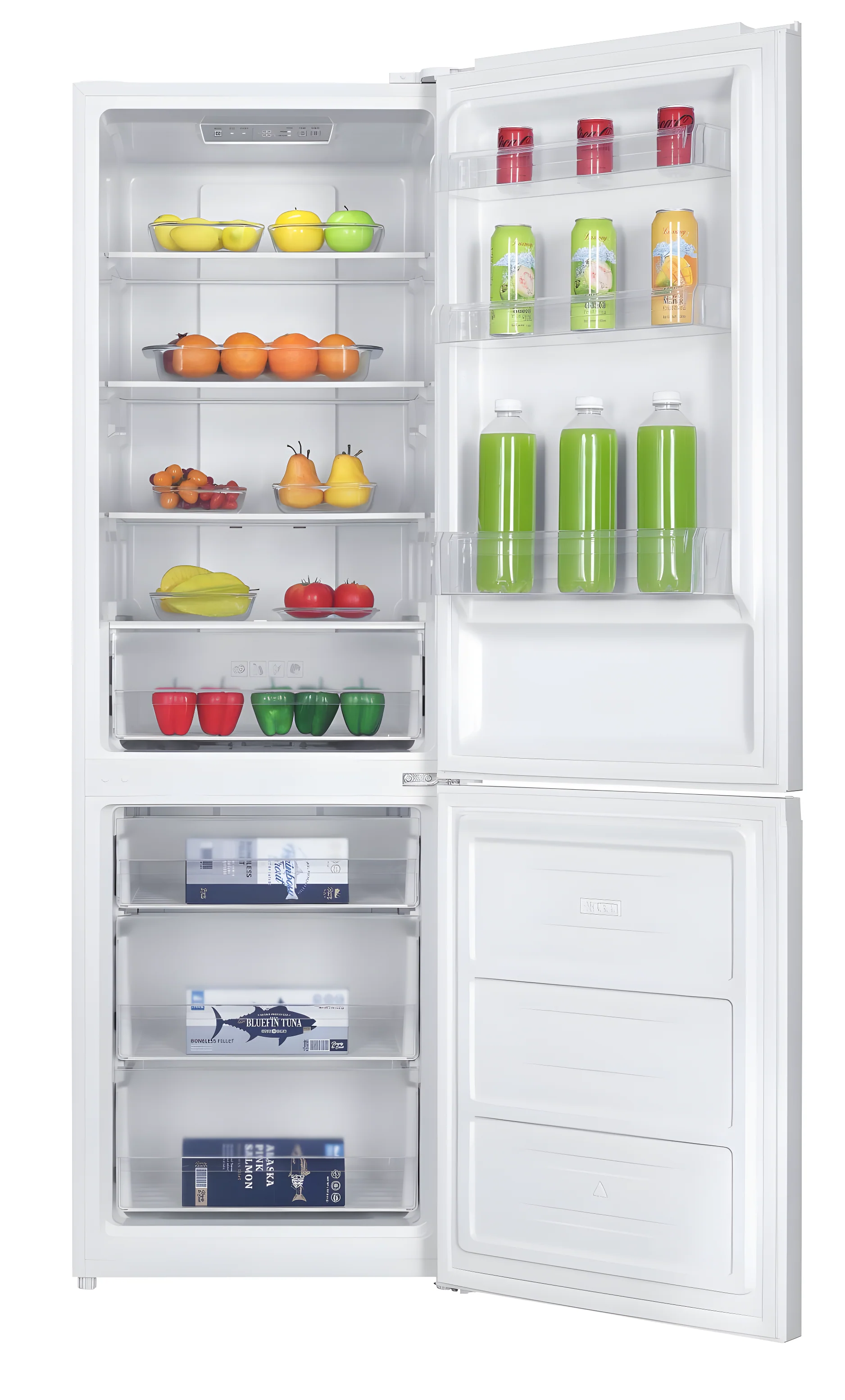 IceKing IK400WH - White Fridge Freezer - 400L Total No Frost - E Energy - Image 5