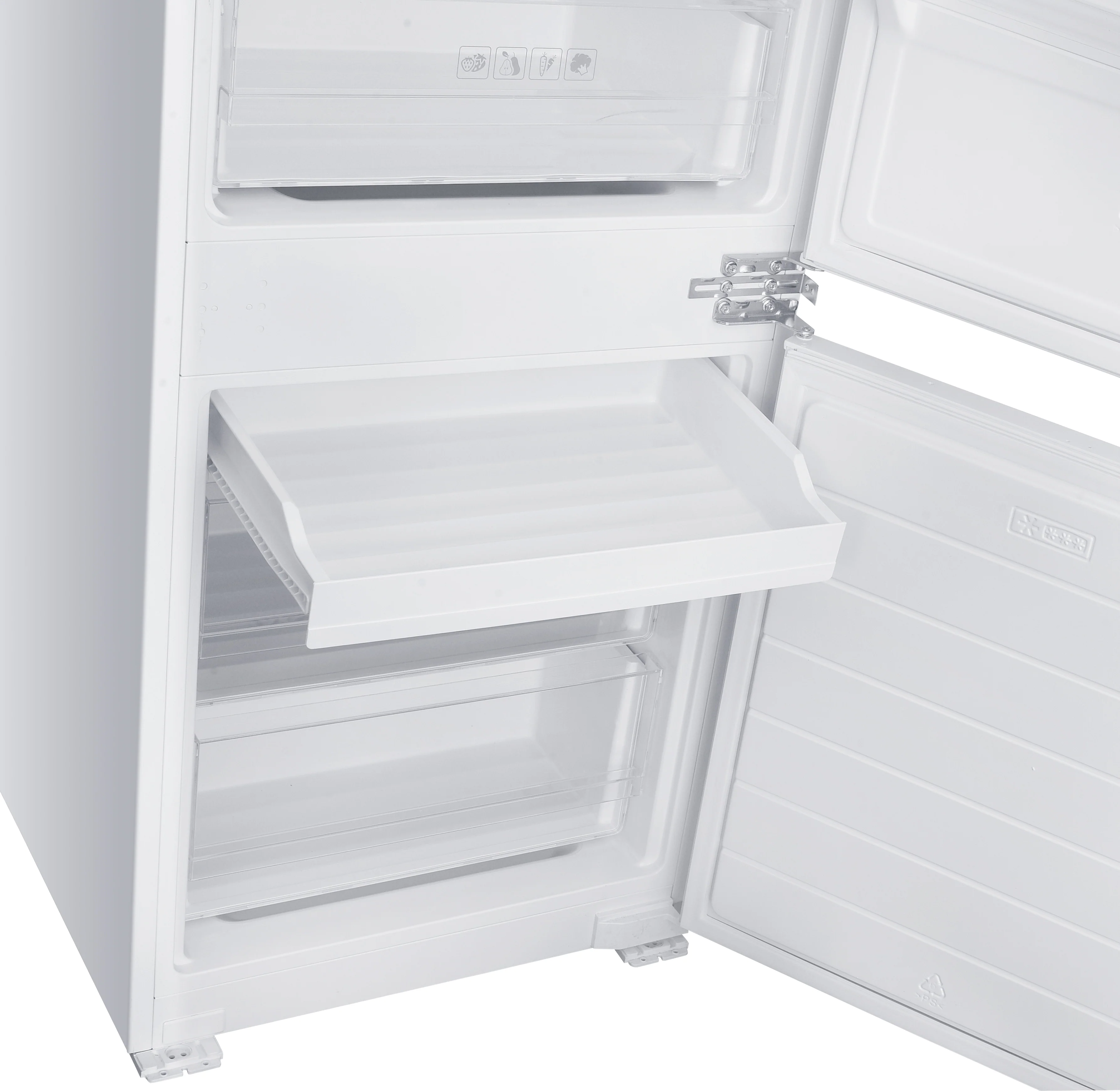 Iceking IKBI7030TFF - White Built in Frost Free Fridge Freezer - E energy - Image 3