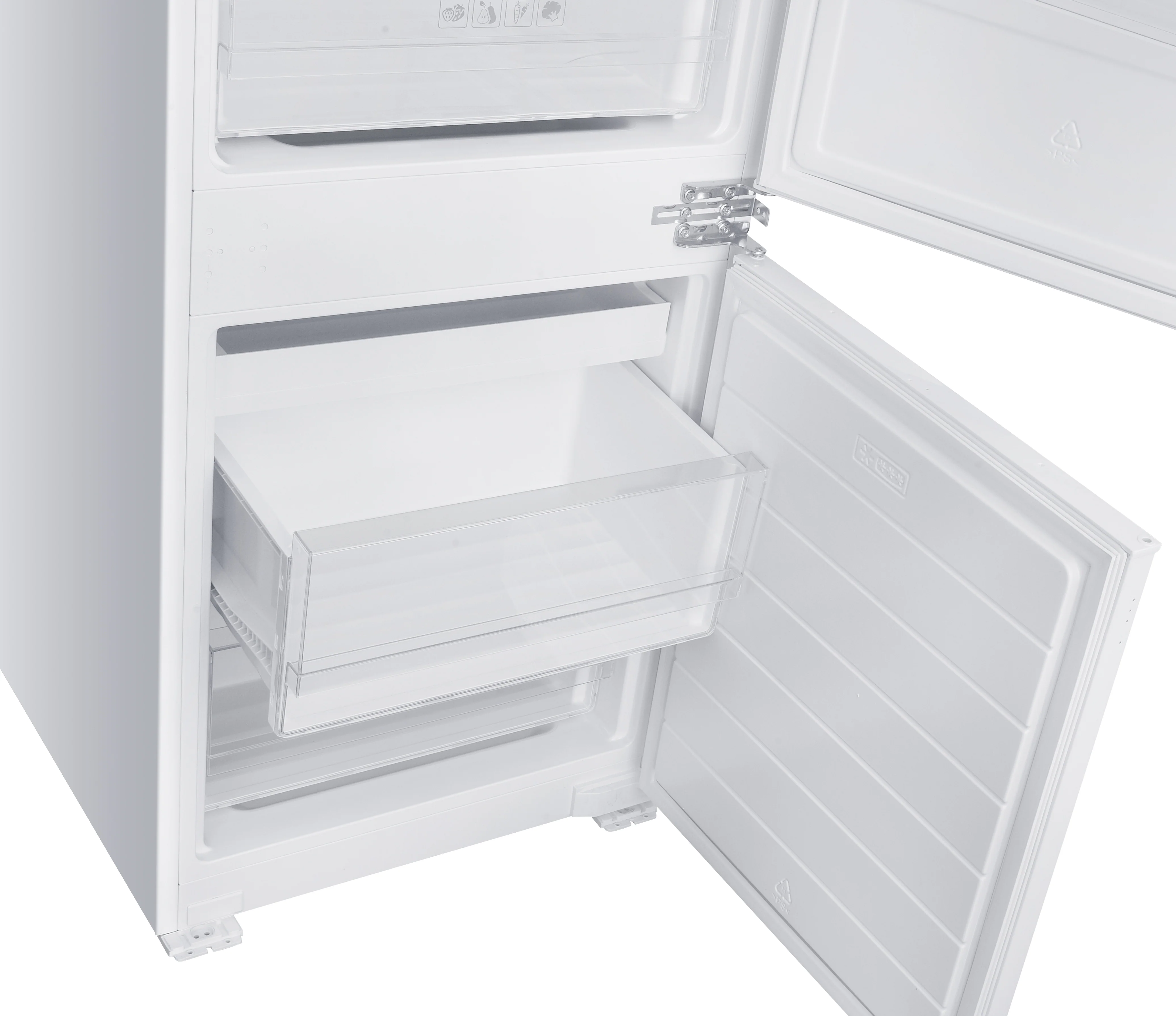 Iceking IKBI7030TFF - White Built in Frost Free Fridge Freezer - E energy - Image 4