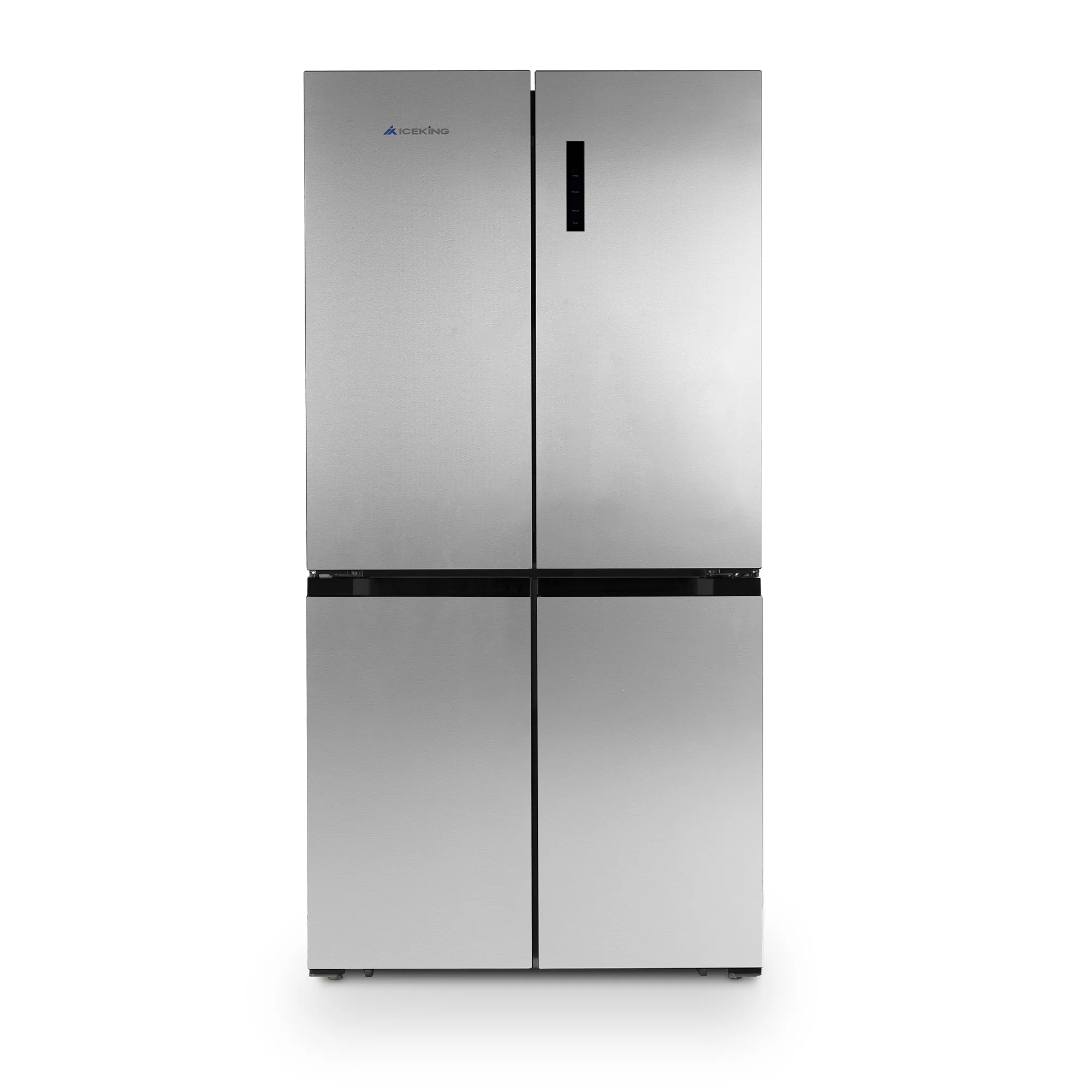 Iceking IQ30-XD183X - Inox American Fridge Freezer - 436L - E Energy