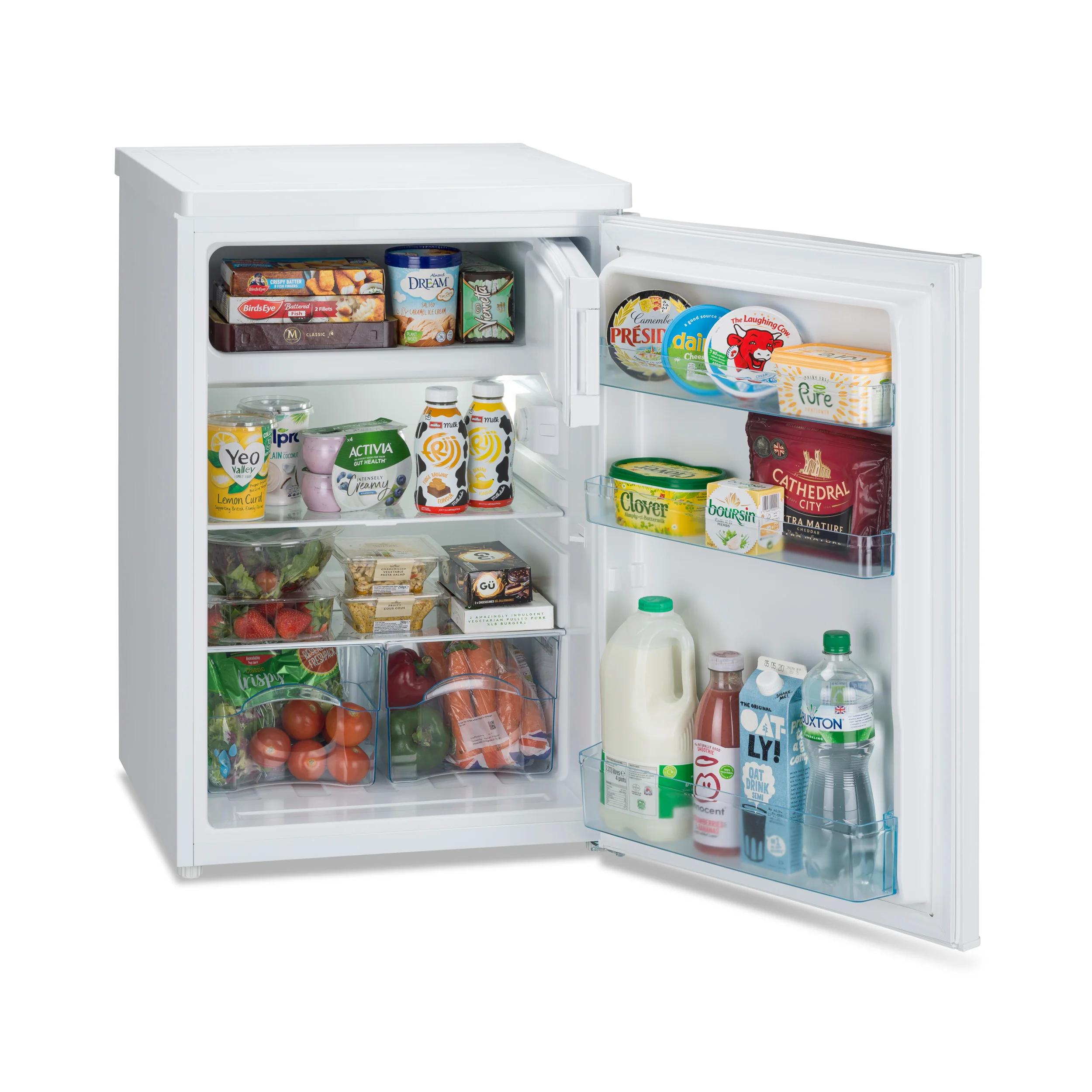 Iceking RHK551EW - White Undercounter Fridge with Icebox - E energy - Image 3