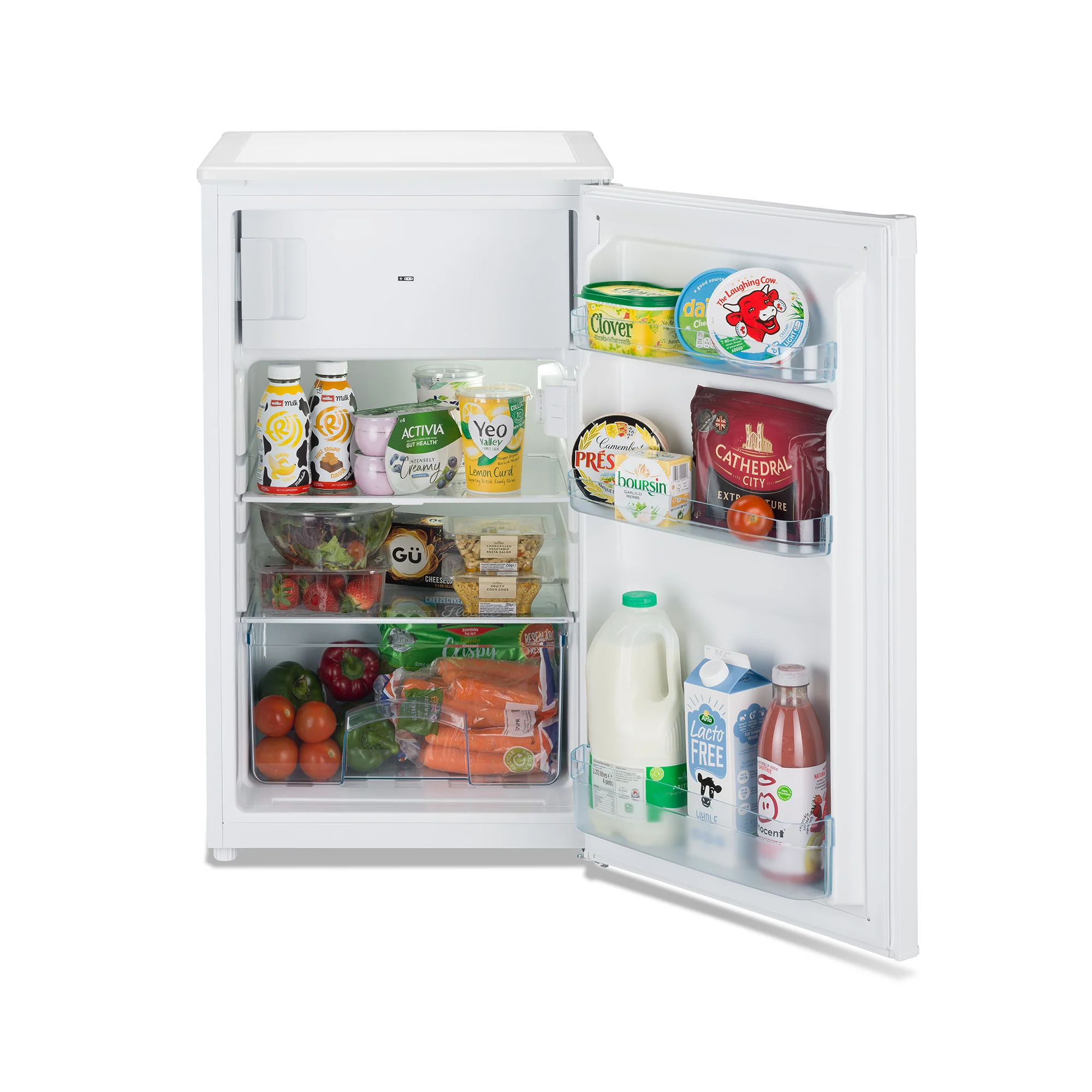 Iceking RK104EW - White Undercounter Fridge with Icebox - E energy - Image 2