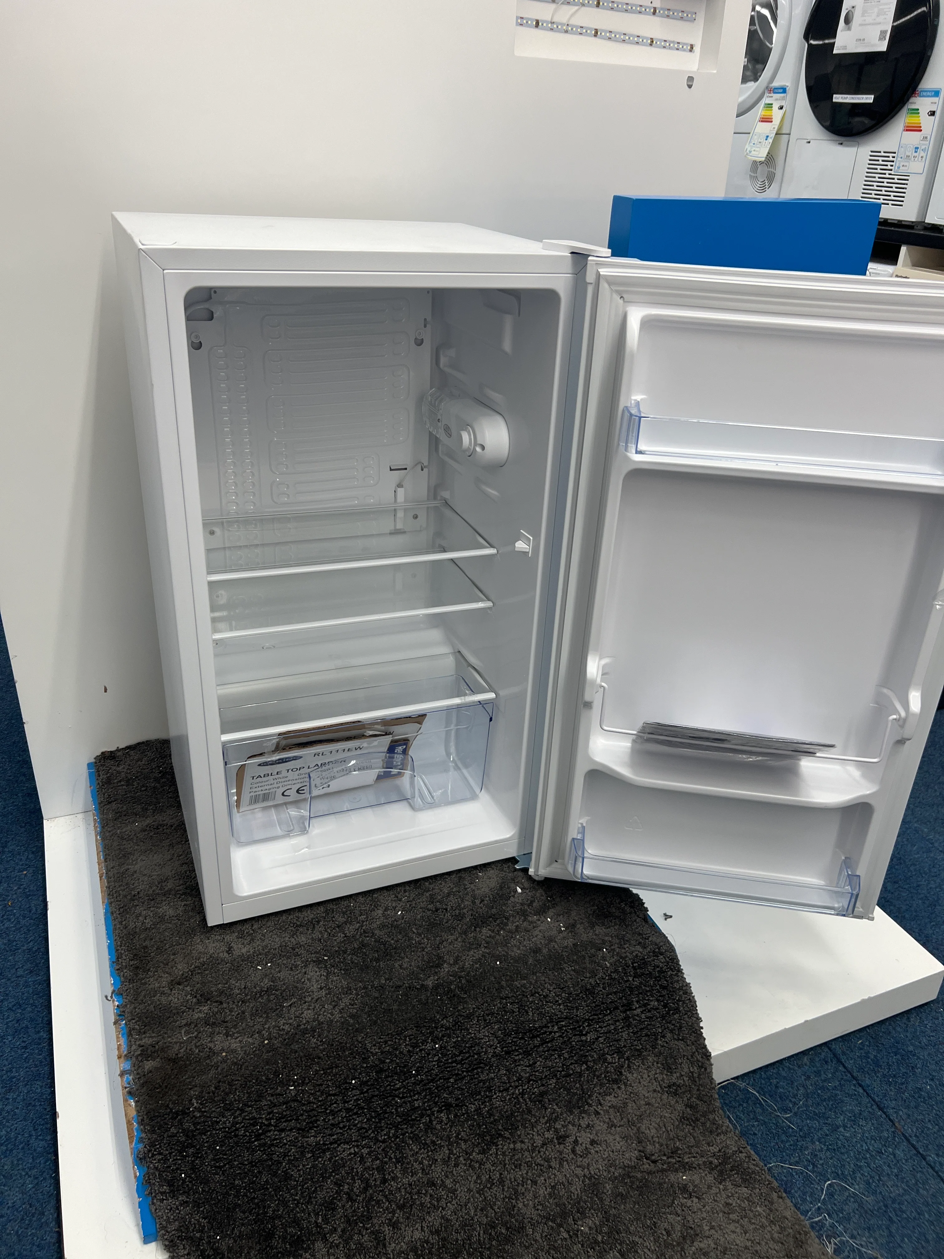 Iceking RL111EW - White Undercounter Manual Defrost Fridge - E energy - Unboxed - Image 2