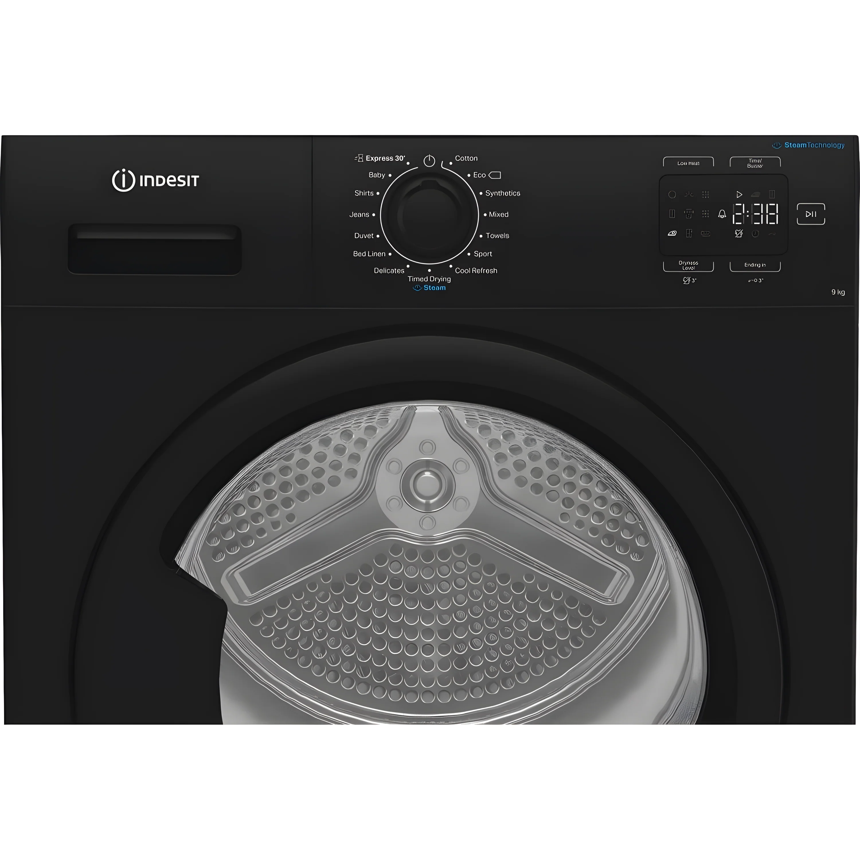 Indesit C YD 92D BB UK - Black 9KG Heat Pump Tumble Dryer - A+ Energy - Image 3