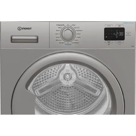 Indesit C YD 92D SS UK - Silver 9KG Heat Pump Tumble Dryer - A+ Energy - Image 4