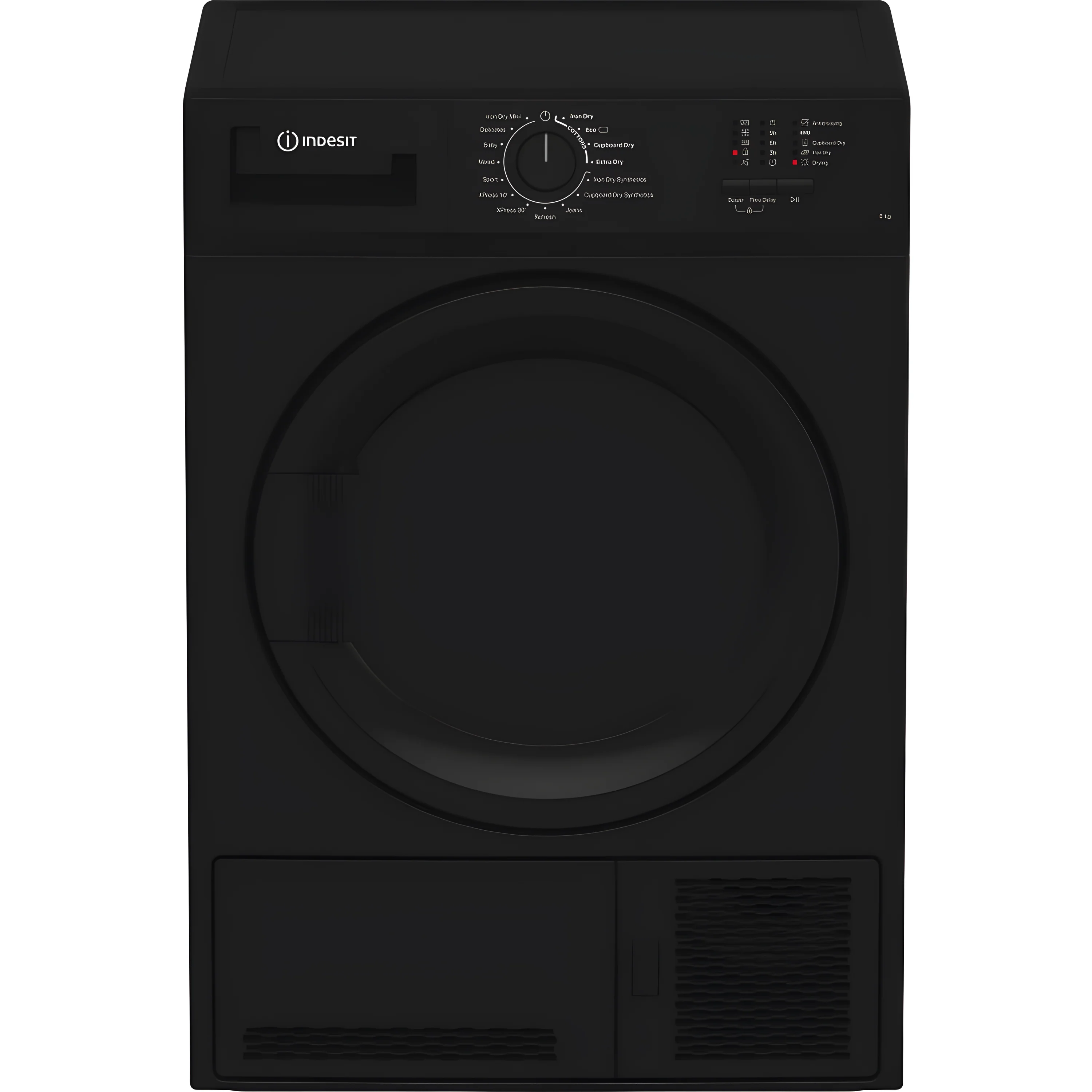 Indesit C YD C82 BBGL UK - Black 8KG Condenser Tumble Dryer - B Energy Rated - Image 3