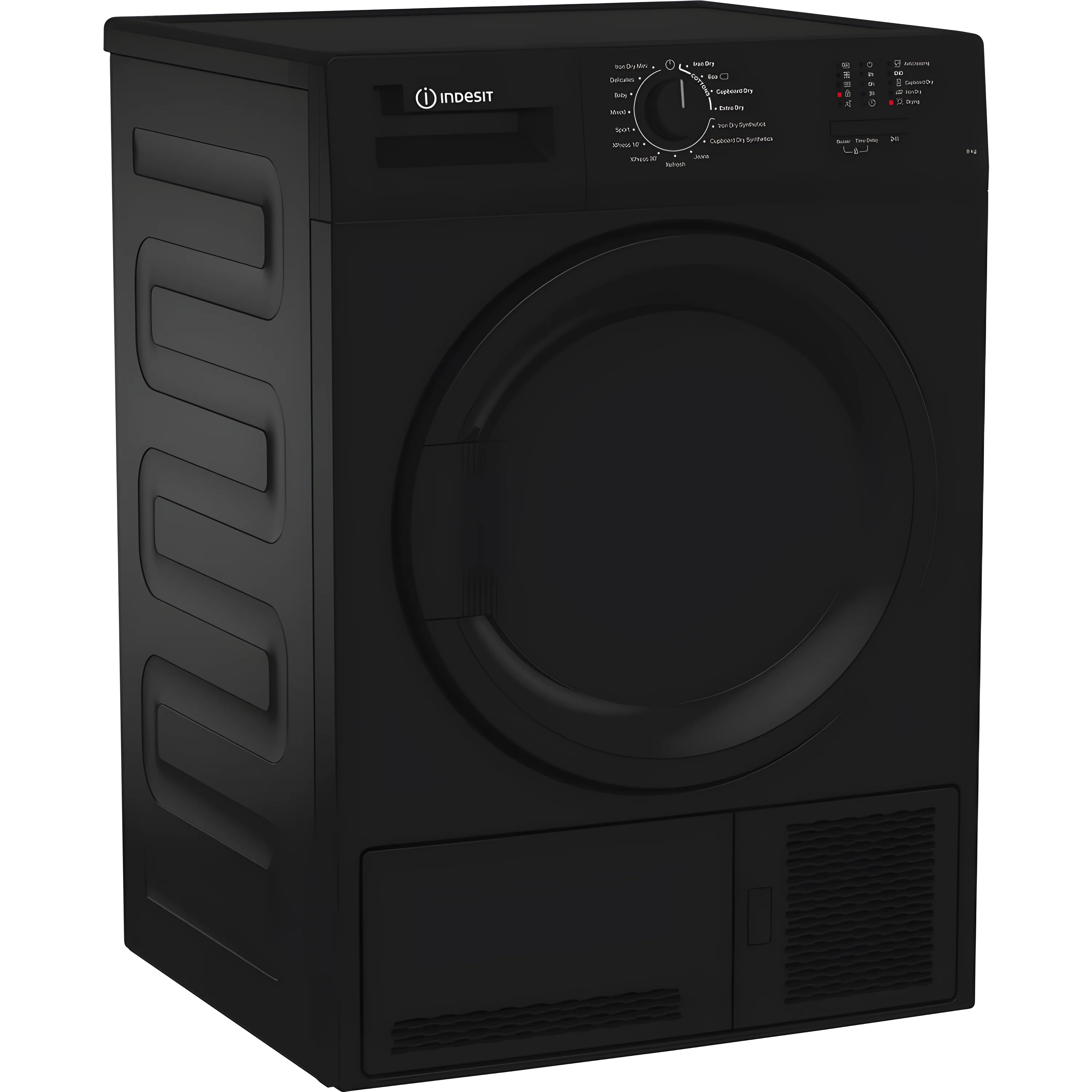 Indesit C YD C82 BBGL UK - Black 8KG Condenser Tumble Dryer - B Energy Rated - Image 4