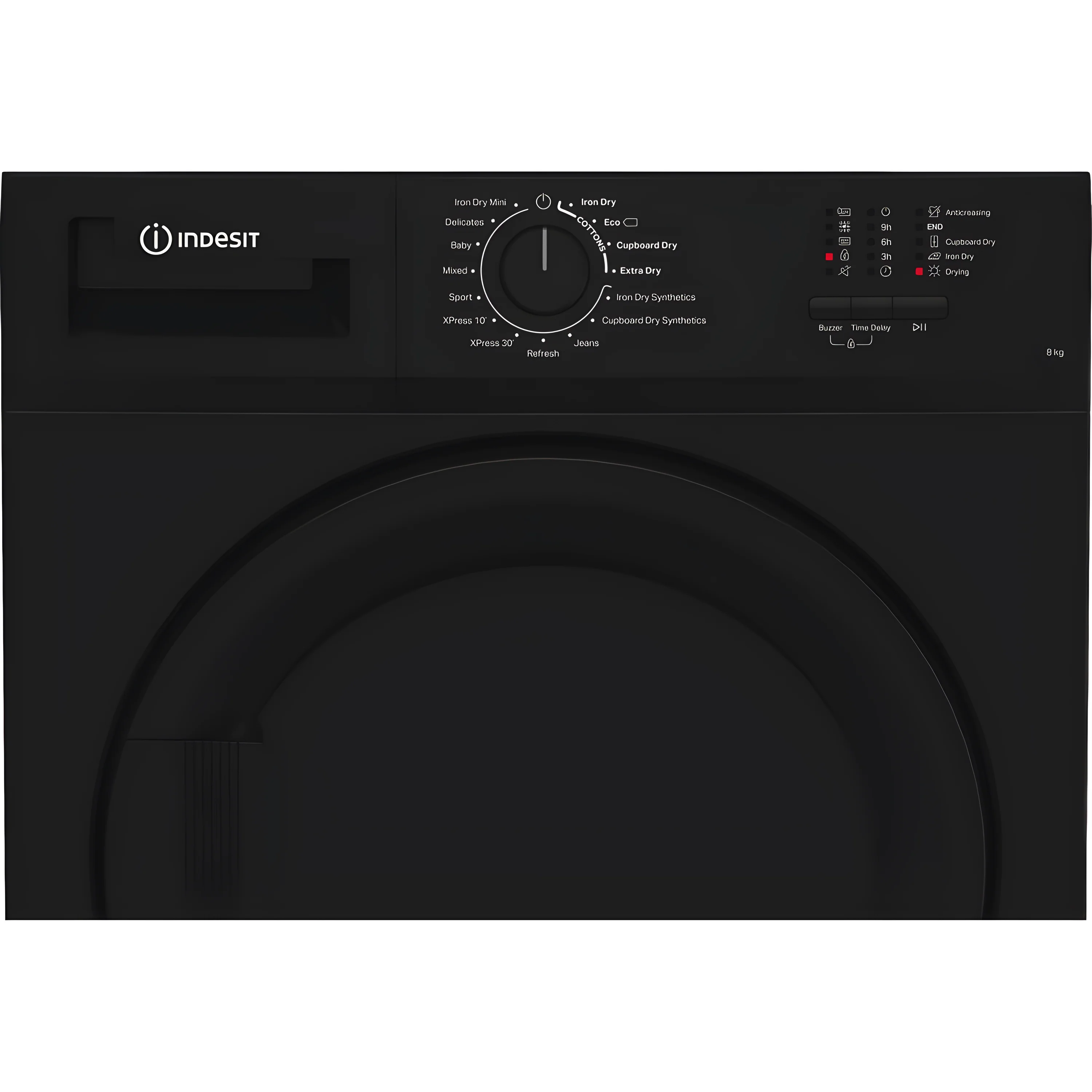 Indesit C YD C82 BBGL UK - Black 8KG Condenser Tumble Dryer - B Energy Rated - Image 5
