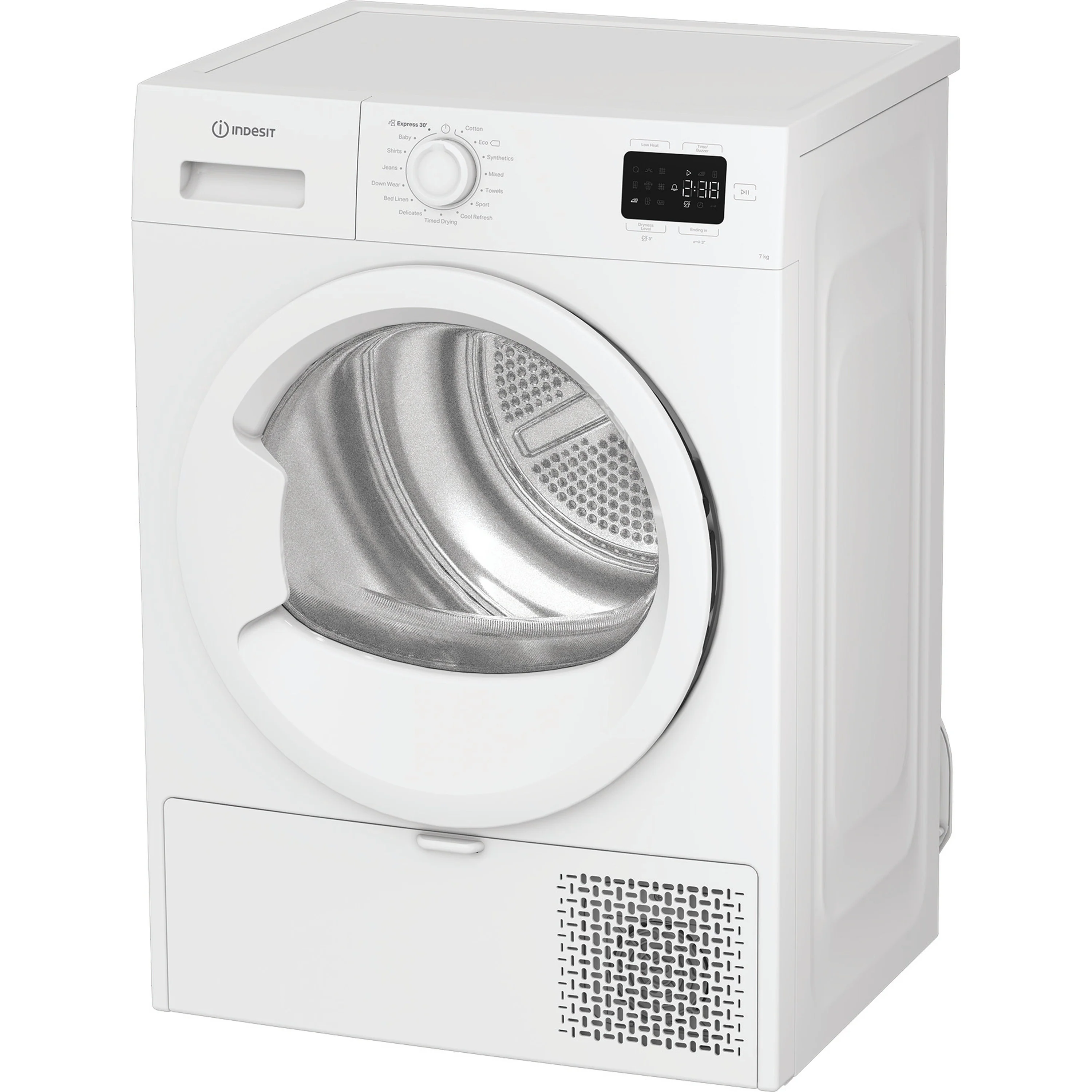 Indesit C YSD 72D WW UK - White 7KG Heat Pump Tumble Dryer - Front Load - E Rated - Image 2
