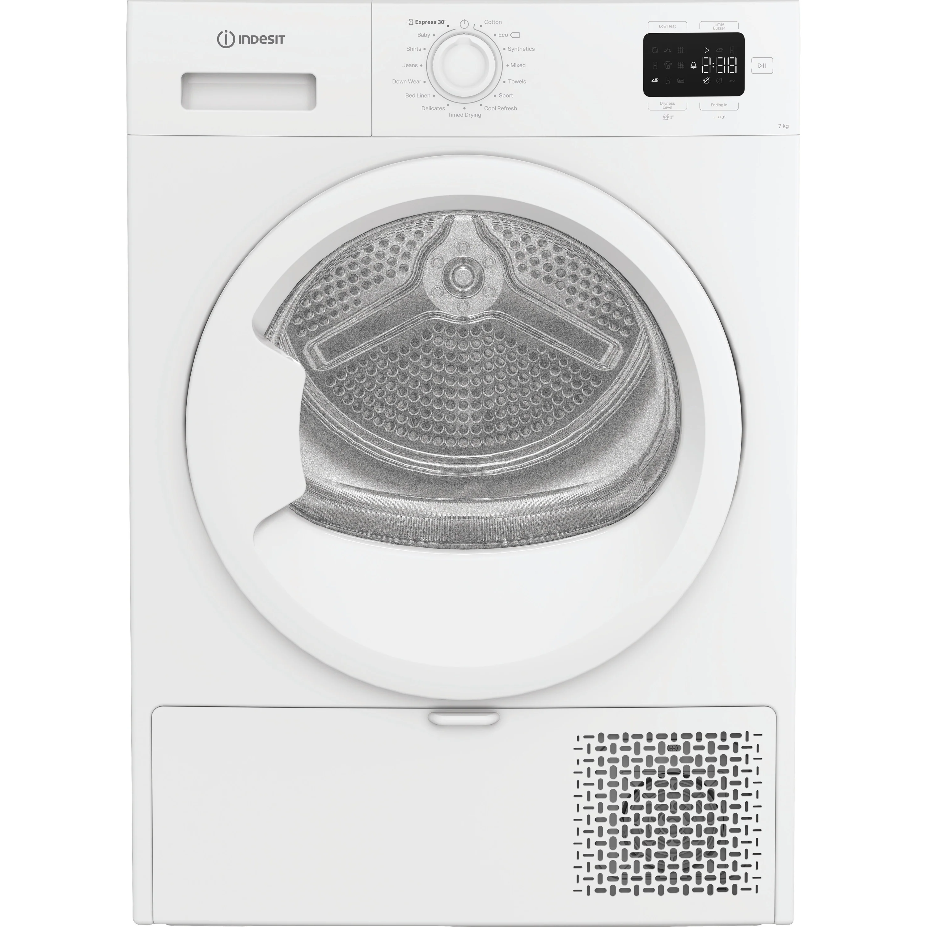 Indesit C YSD 72D WW UK - White 7KG Heat Pump Tumble Dryer - Front Load - E Rated - Image 3