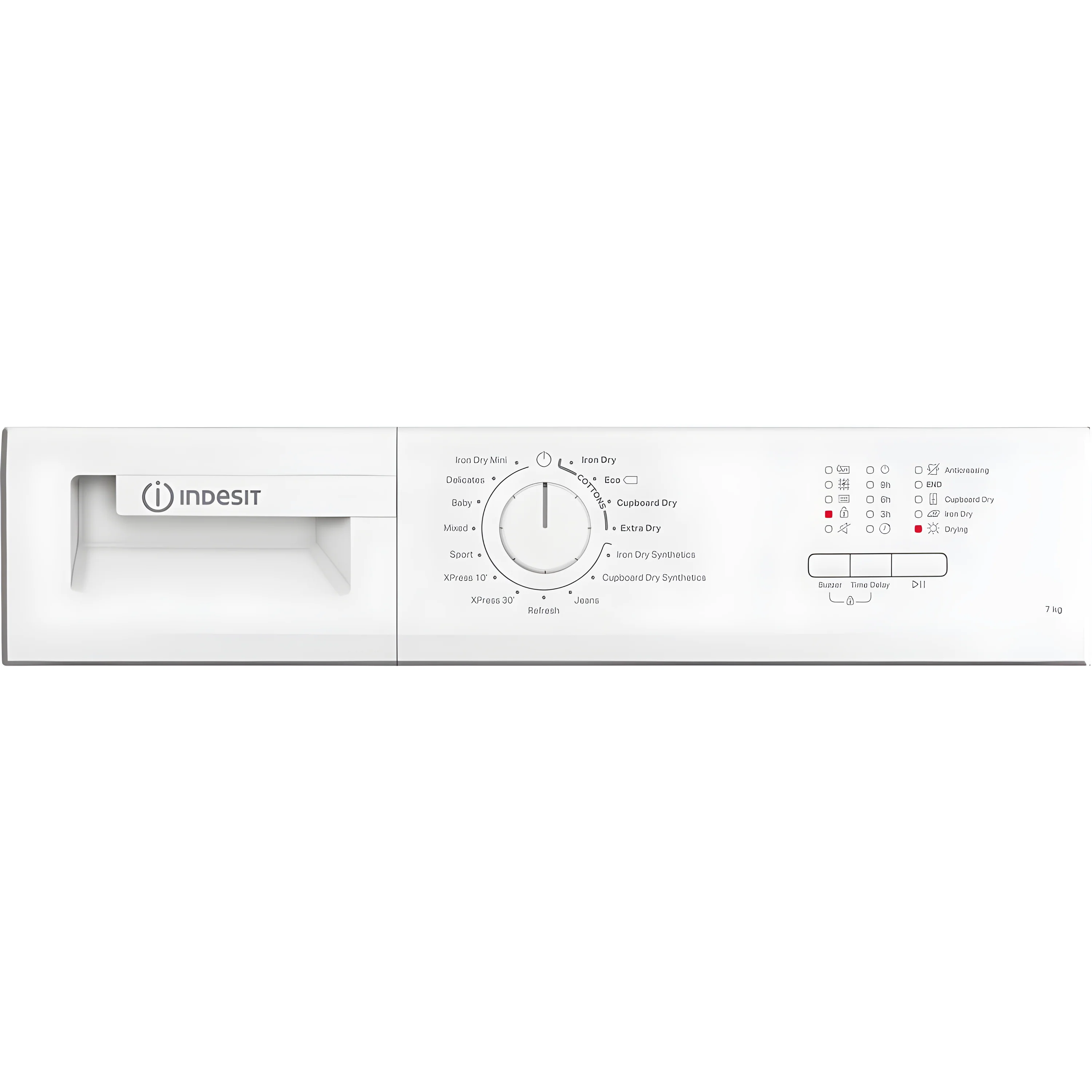 Indesit CYD C82 WWGL UK - White 8KG Condenser Tumble Dryer - B Energy Rated - Image 5