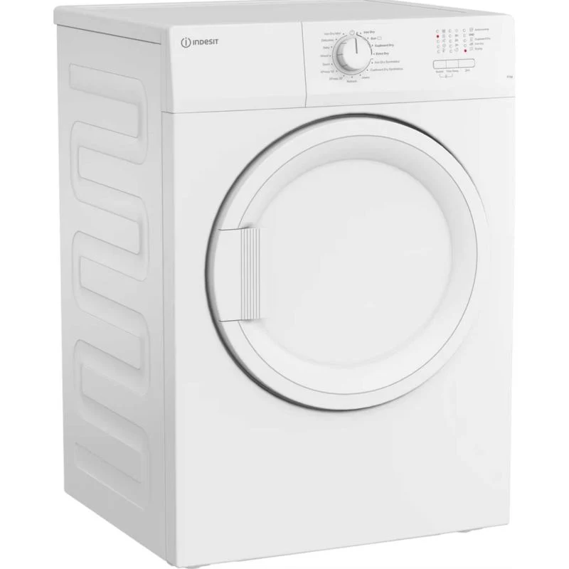 Indesit C YD A81 WWGL UK - White 8KG Tumble Dryers - Vented - C energy - Image 2