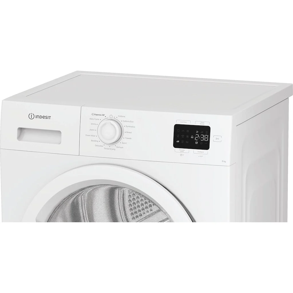 Indesit CYSD83DWWUK - White 8KG Heat Pump Tumble Dryer - A++ Energy - Image 4