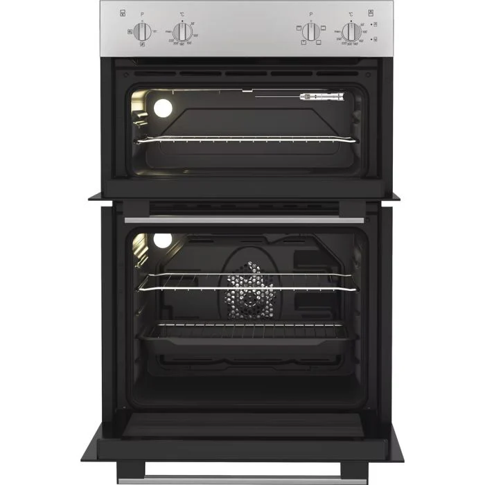 Indesit DII 10N S - Silver Built-in Double Electric Oven - 69L/36L - A++ Energy - Image 2