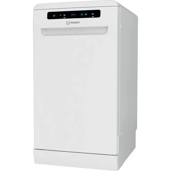 Indesit DSFO 3T224 Z UK N - White 10 Place Settings Slimline Dishwasher - 45cm Width - E Energy Rating