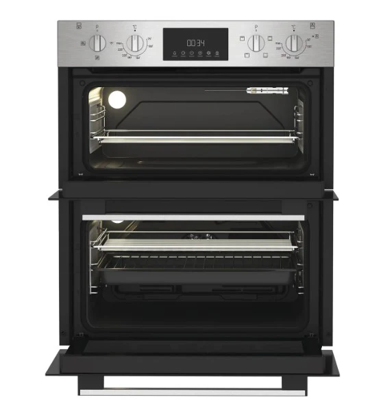 Indesit DUI 12D IX - Stainless Steel Built Under Double Oven - 86L - A/A Rated - Image 2