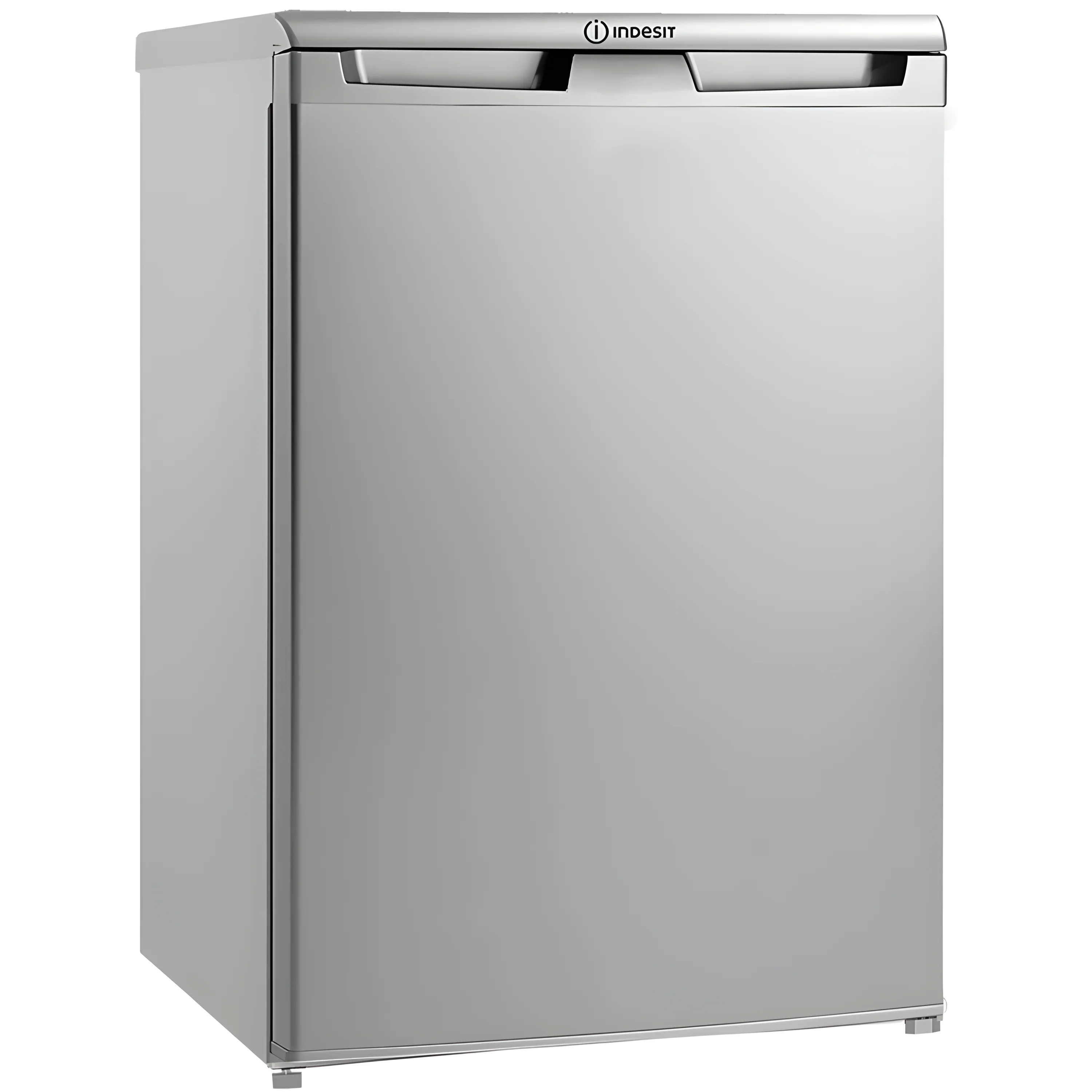 Indesit I55V1 112S UK - Silver Under Counter Fridge with Ice Box - 101L Capacity - E Energy Rating - Image 2