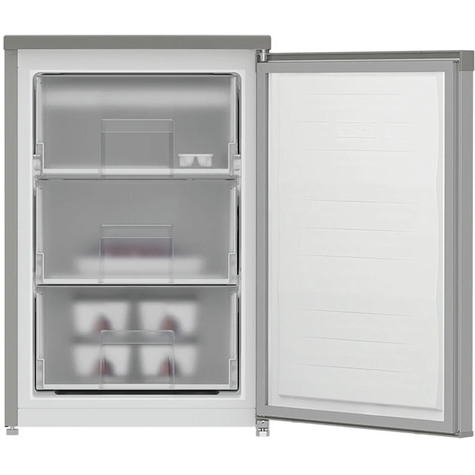 Indesit I55Z1 112S UK - Silver Under Counter Freezer - 95L - E Rated - Image 3