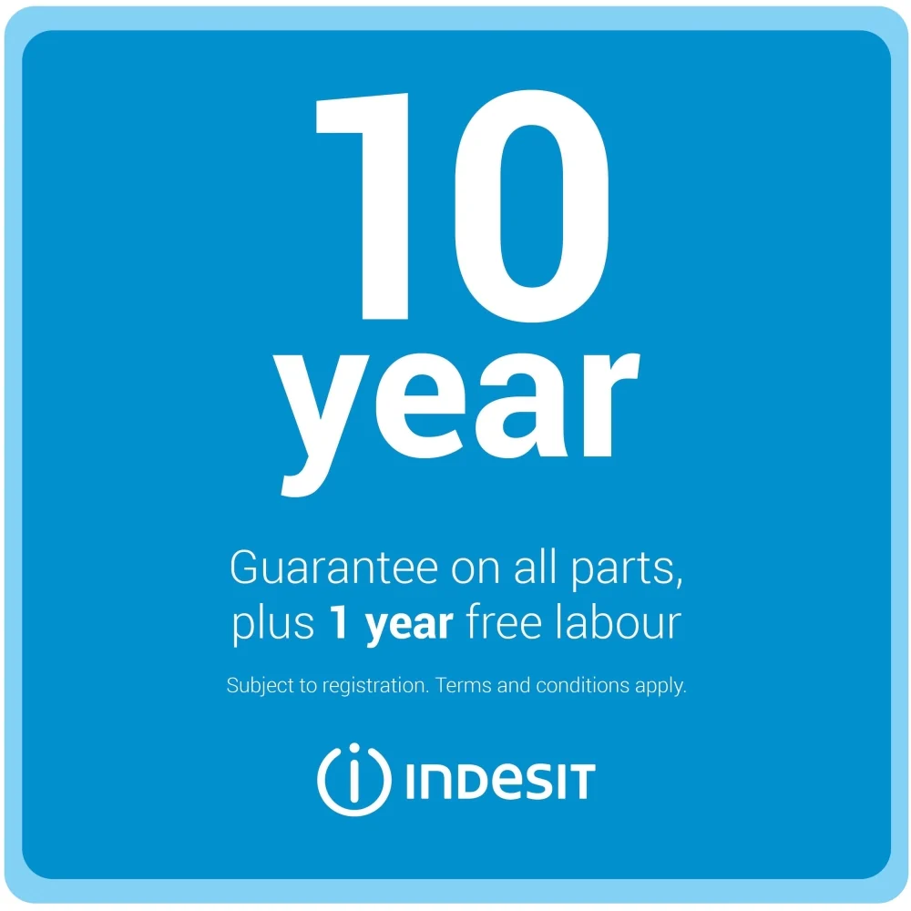 Indesit I55Z1 112S UK - Silver Under Counter Freezer - 95L - E Rated - Image 4