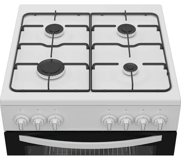 Indesit I6G3PMW/UK - White Dual Fuel Cooker - 60cm - A Energy - Image 4