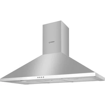 Indesit IHPC 9.5 LM X - Stainless Steel 90cm Wall Mounted Cooker Hood - 3 Speeds - LED Lighting - Image 2